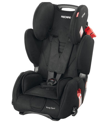 Autosedište za decu Recaro Young Sport Black 9 - 36 kg - dodatni pogled