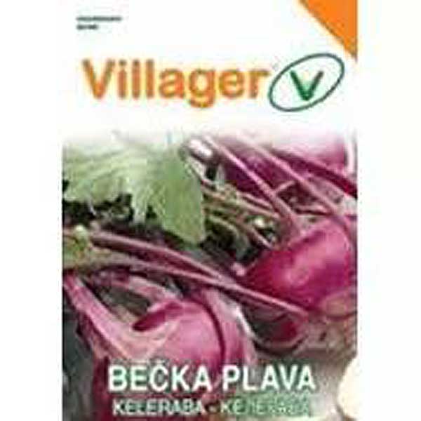 Seme za povrće 10 kesica - Keleraba bečka plava Villager 003619 - dodatni pogled