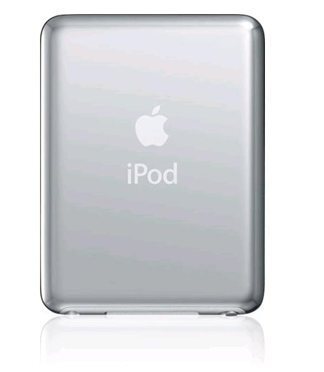 iPod nano 8GB - Silver Clamshell 3rd gen - dodatni pogled