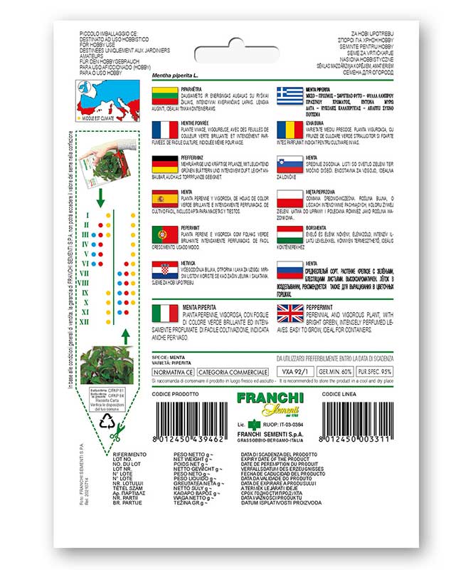 Pitoma nana seme 10 kesica Franchi Sementi Virimax - dodatni pogled