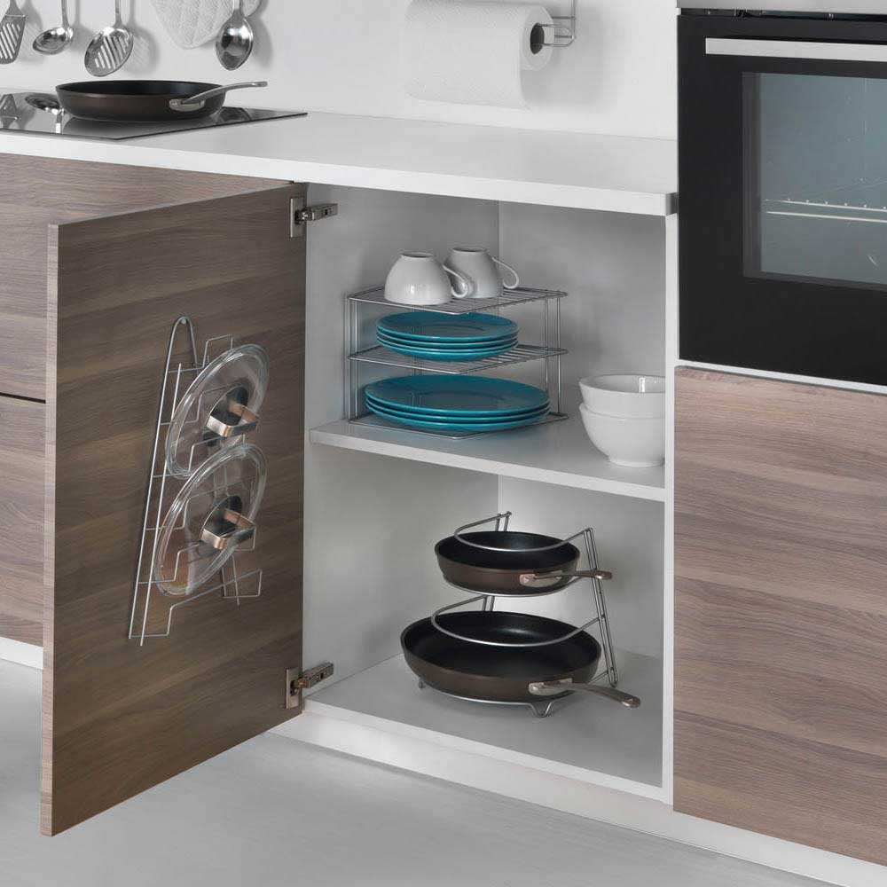 Kuhinjska polica - Nosač za Poklopce Metaltex Mango 36.40.06 - dodatni pogled