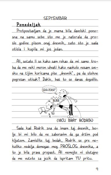 Dnevnik šonjavka 2 - Rodrikova pravila, Džef Kini - dodatni pogled