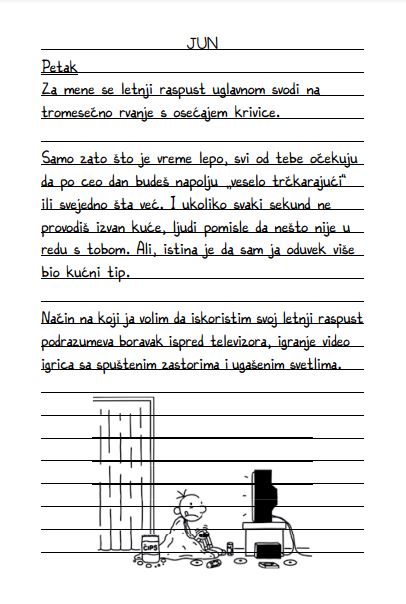 Dnevnik šonjavka 4 - Pasji dani, Džef Kini - dodatni pogled