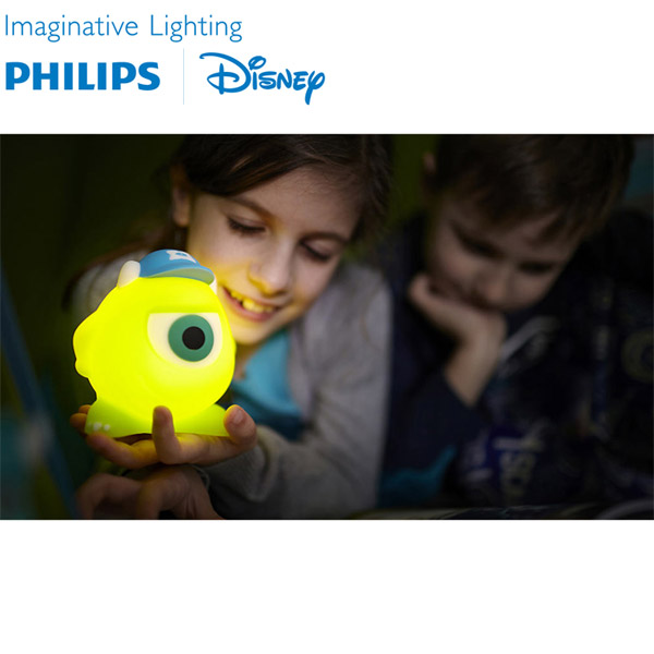 Punjiva portabl LED lampa Philips Disney Mike 71705/33/16 - dodatni pogled