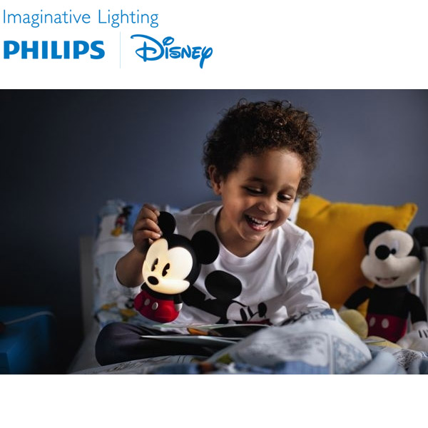 Punjiva portabl LED lampa Philips Disney Mickey Mouse 71709/30/16 - dodatni pogled