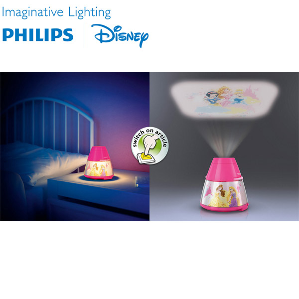 Lampa projektor Philips Disney Princess 71769/28/16 - dodatni pogled