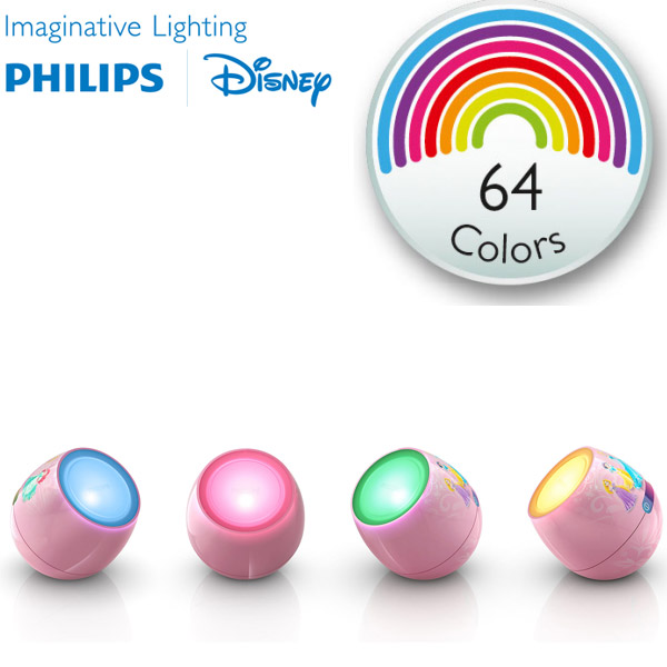 Lampa koja menja boje osvetljenja Philips Disney Micro Princess 71704/28/16 - dodatni pogled