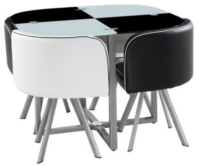 Trpezarijski Komplet Inspiration - 4 Stolice i Sto - dodatni pogled