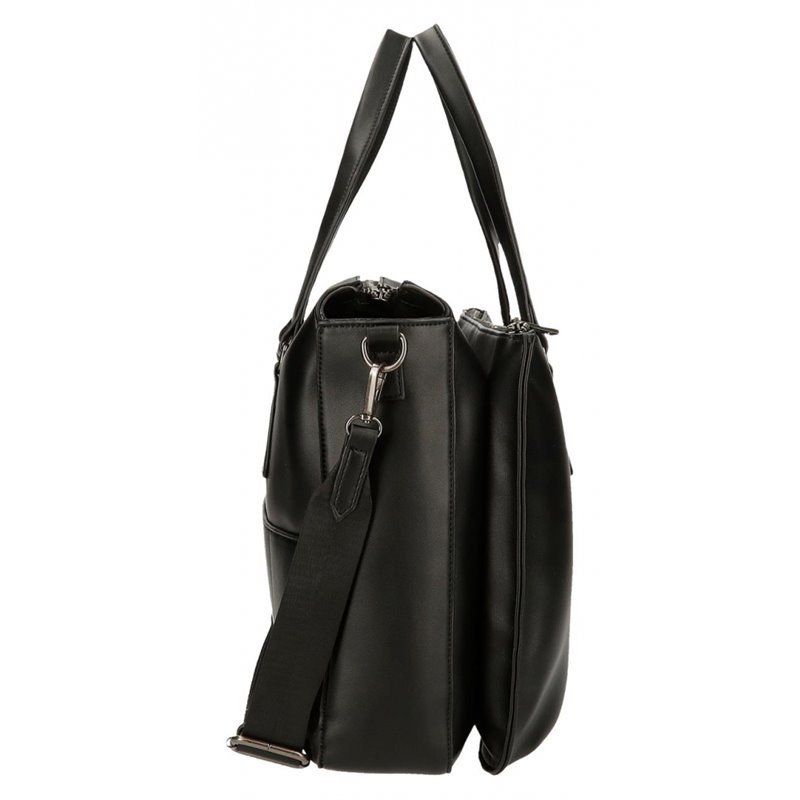 Laptop torba Pepe Jeans Salma black 70660 - dodatni pogled