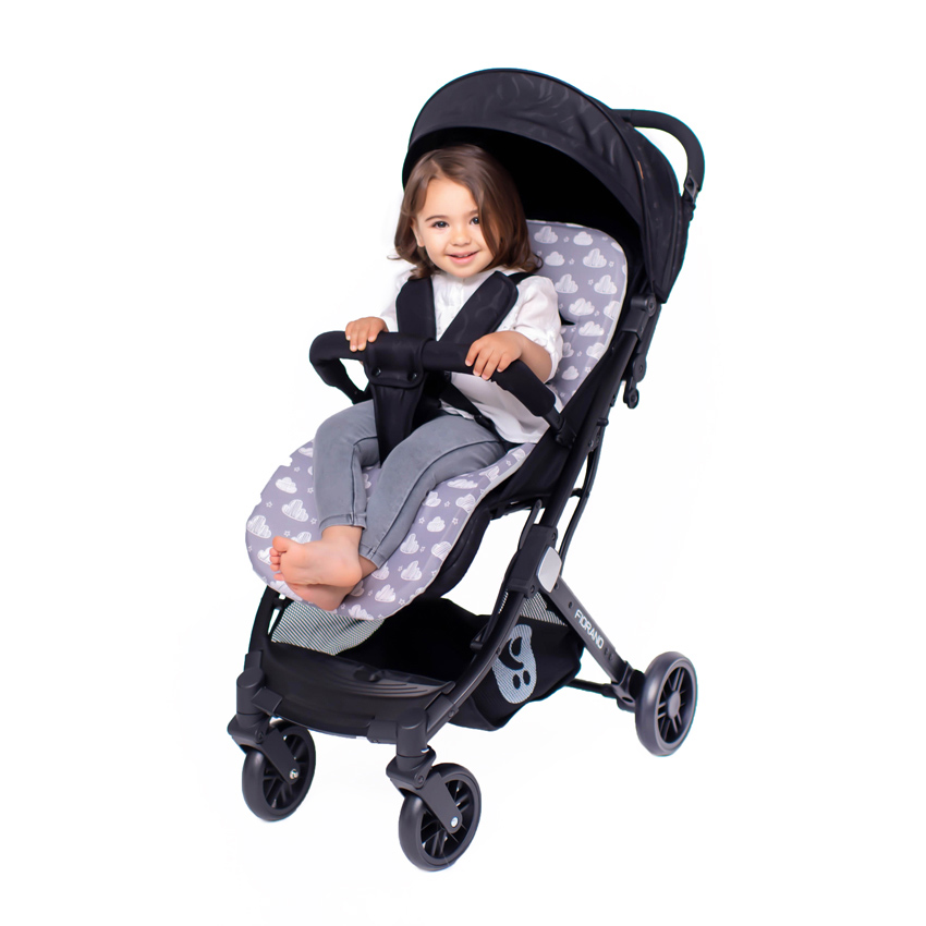 Lorelli Memorijski uložak za dečja kolica Cosy Travel Crowns latte 20040414801 - dodatni pogled