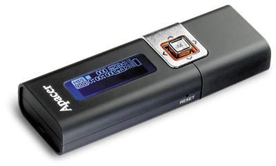 Apacer AU240 MP3 player - 1 GB - dodatni pogled
