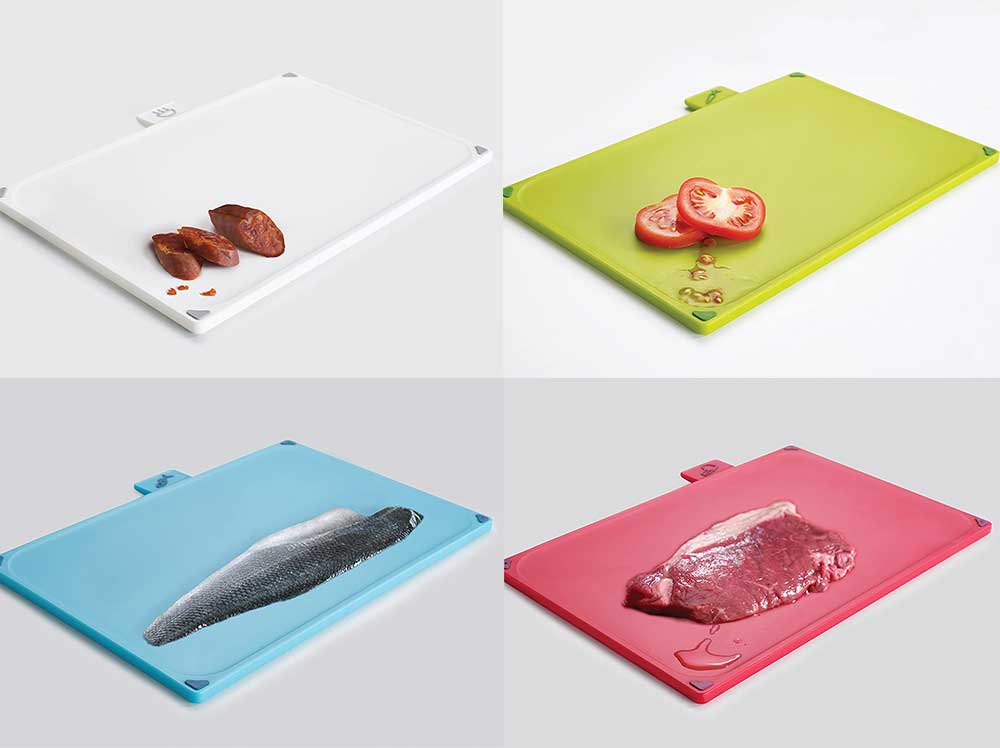 Joseph Joseph Kuhinjske daske sa obeleživačem set od 4 komada Index Regular Silver - dodatni pogled