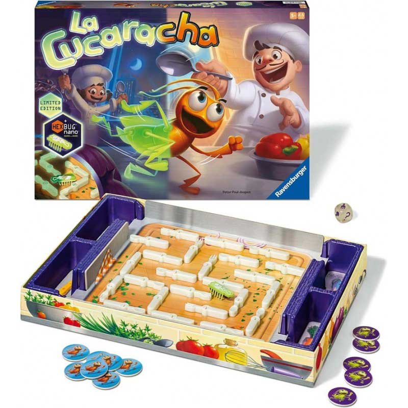 Društvena igra La Cucaracha 2 verzije Ravensburger 20971 - dodatni pogled