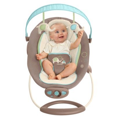 InGenuity by Bright Starts Nežna bebi ležaljka sa vibracijom Sahara Burst - dodatni pogled