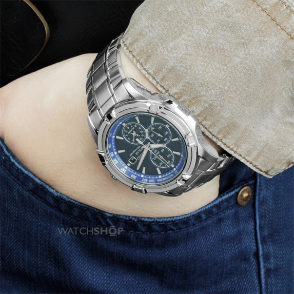 Muški ručni sat Solar Seiko SSC141P1 - dodatni pogled