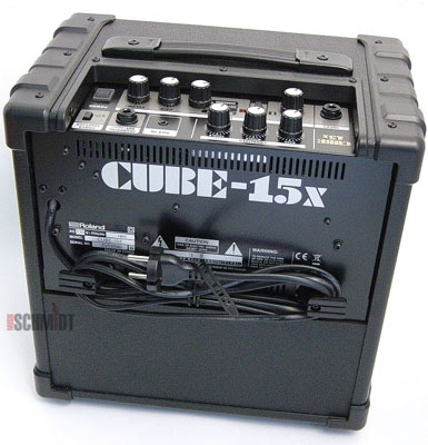 Roland Cube 15X - Gitarsko pojačalo - dodatni pogled