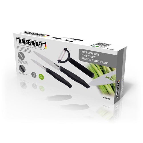 Bergner KaiserHoff Keramički nož - Set od 3 kom KH-9512 - dodatni pogled