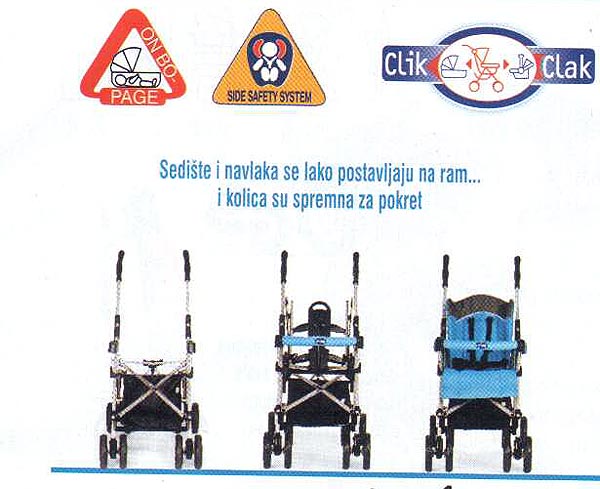 Chicco Kolica Trio Enjoy Evolution - 60845.02 - dodatni pogled