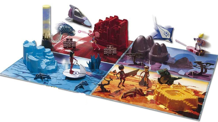 Code Lyoko - 4 Sveta Lioka - sektori i figura Vilijama SB3089072 - dodatni pogled