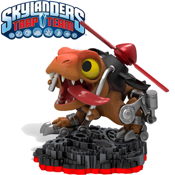 Skylanders Trap Team Triple Pack 1 Chopper + Funny Bone + Sure Shot Shroomboom 87111EU - dodatni pogled