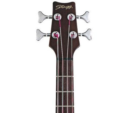 Akustična Bas gitara Stagg AB203CE-SB ozvučena - dodatni pogled