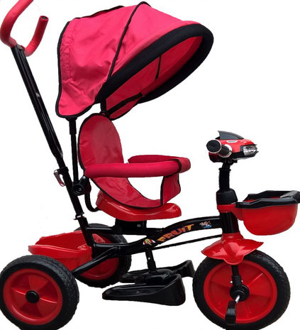 Dečiji tricikl sa tendom 403 crveni - dodatni pogled