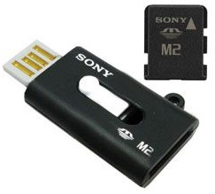 Sony Memory Stick Micro M2 1 GB sa USB Adapterom - dodatni pogled