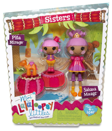 Mini Lalaloopsy Lutke sestre Pita Mirage & Sahara Mirage 520481/3 - dodatni pogled