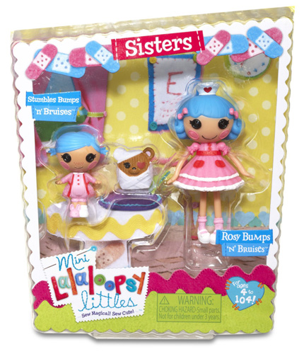 Mini Lalaloopsy Lutke sestre Stumbles Bumps N Bruises i Rosy Bumps N Bruises 520481/3 - dodatni pogled