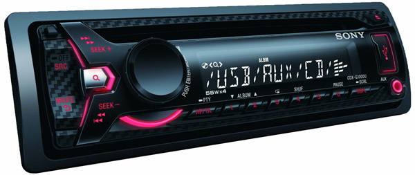 Auto Radio USB CD player Sony CDXG1000U.EUR - dodatni pogled