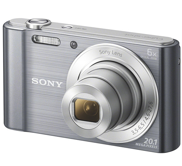 Digitalni fotoaparat Sony DSC-W810S sivi - dodatni pogled