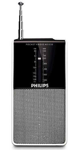 Prenosni FM MW radio prijemnik - Tranzistor Philips AE1530/00 - dodatni pogled