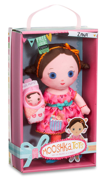 Mooshka Tots Maška Lutka  Zana ZF940310 - dodatni pogled