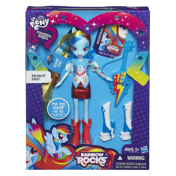 Hasbro My Little Pony Lutka Equestria Girl  Rainbow Dash A3995 - dodatni pogled