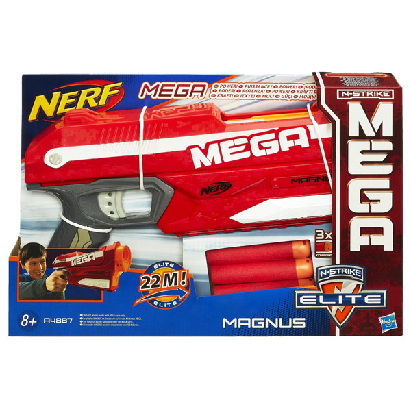 Pištolj Nerf N-Strike Magnus Hasbro A4887 - dodatni pogled