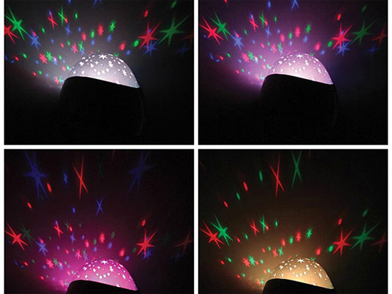 Zvezdani projektor sa 7 zvukova prirode Xwave X-Star No1. - dodatni pogled