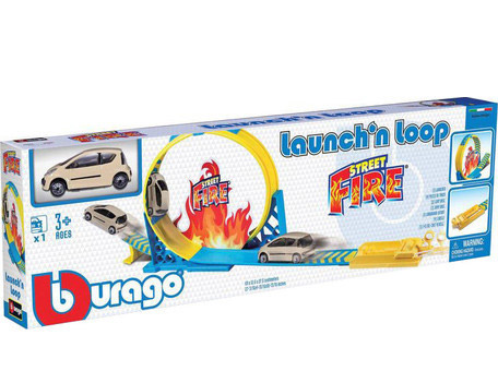 Bburago Street Fire Trkačka staza sa jednim lupingom BU30283 - dodatni pogled