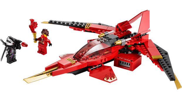 LEGO® NINJAGO kocke Kai Fighter V29 LE70721 - dodatni pogled