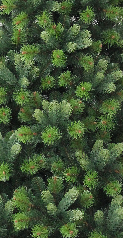 Jelka Aurora Borealis 210 cm 2D i 3D iglice - dodatni pogled