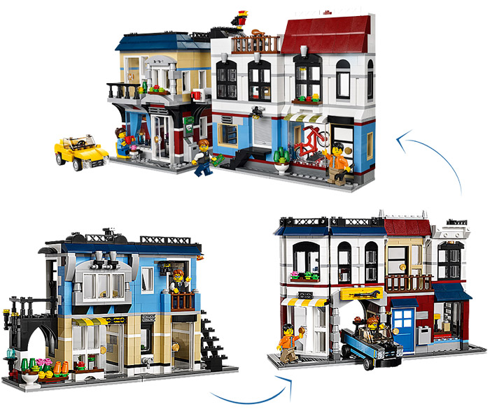 LEGO® Creator kocke 3u1 prodavnice LE31026 - dodatni pogled