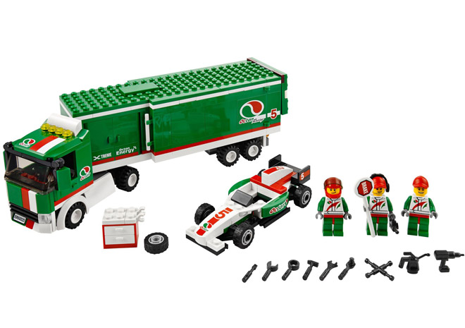 LEGO® City kocke Grand Prix kamion LE60025 - dodatni pogled