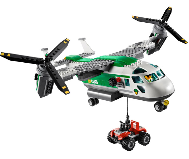 LEGO® City kocke Transportni avion LE60021 - dodatni pogled