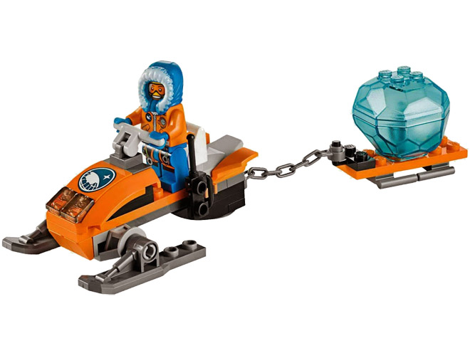 LEGO® City kocke Arktičke motorne sanke LE60032 - dodatni pogled