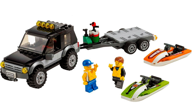 LEGO® City kocke Džip sa prikolicom za skutere LE60058 - dodatni pogled