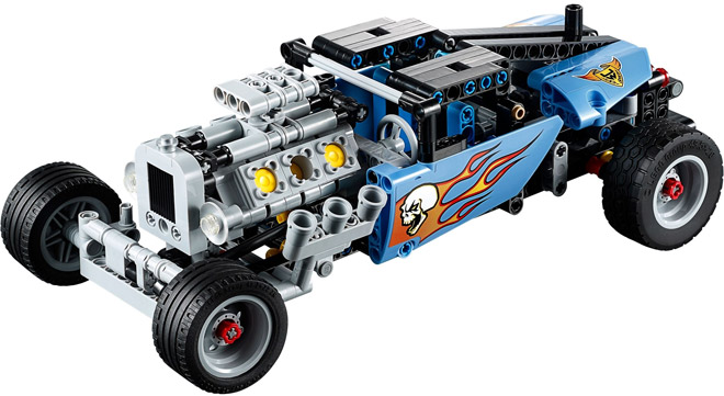 LEGO® Technic kocke Hot Rod automobil LE42022 - dodatni pogled