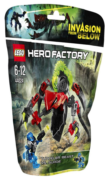 LEGO® Hero Factory Tunneler Beast vs. Surge LE44024 - dodatni pogled