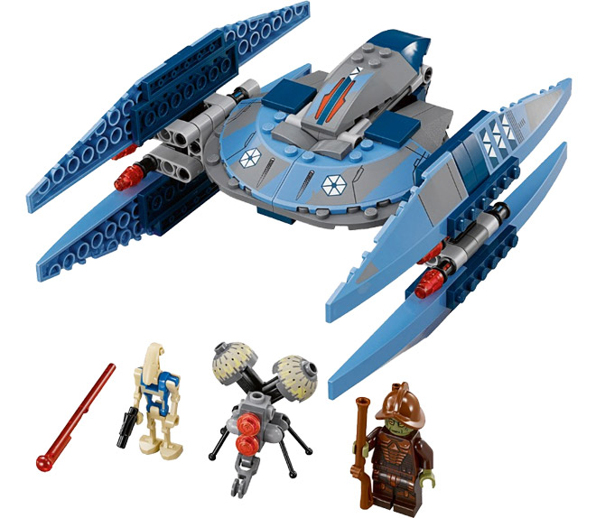 LEGO® STAR WARS™ Vulture Droid LE75041 - dodatni pogled