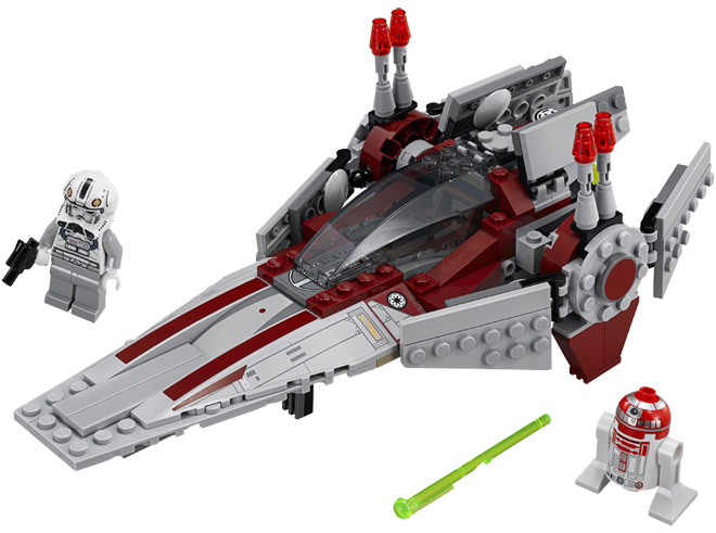LEGO® STAR WARS™ V-wing Starfighter LE75039 - dodatni pogled