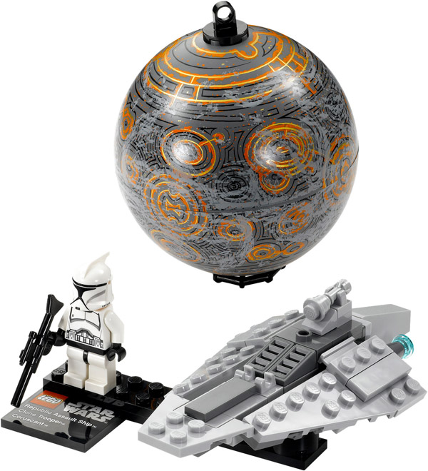 LEGO® STAR WARS™ Republic Assault Ship & Coruscant LE75007 - dodatni pogled