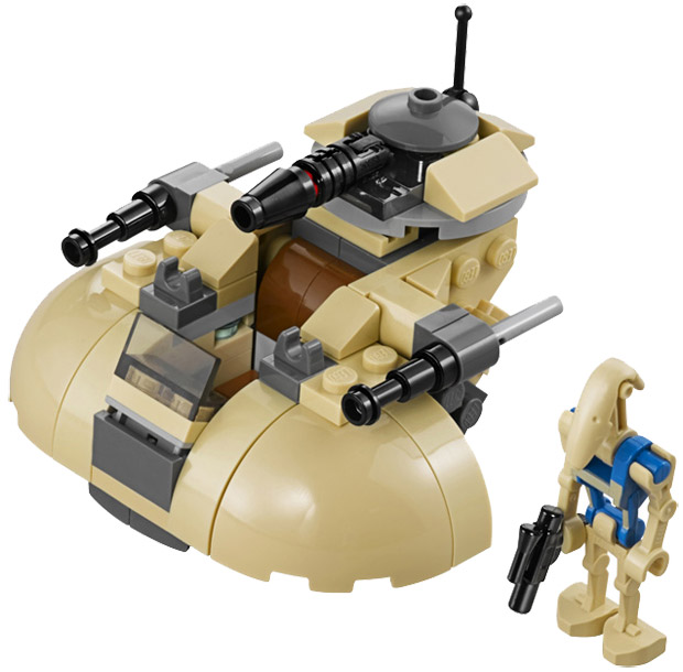 LEGO® STAR WARS™ AAT Microfighter LE75029 - dodatni pogled